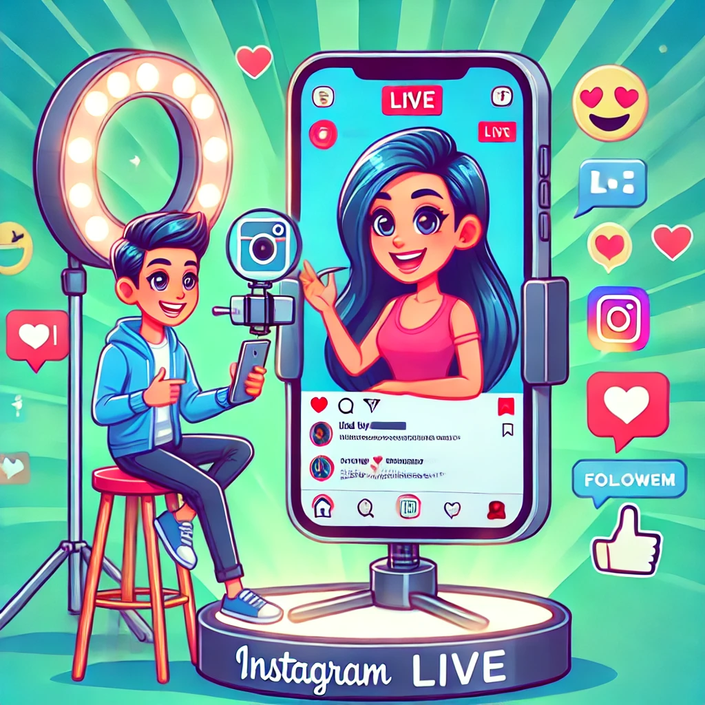 Guia completo para usar o Instagram Live em 2025
