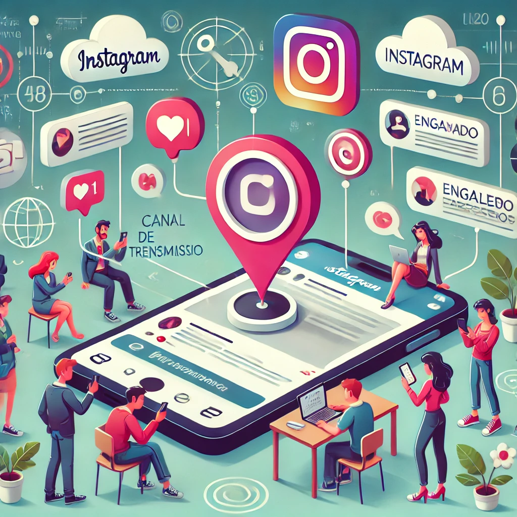canais de transmissão do Instagram